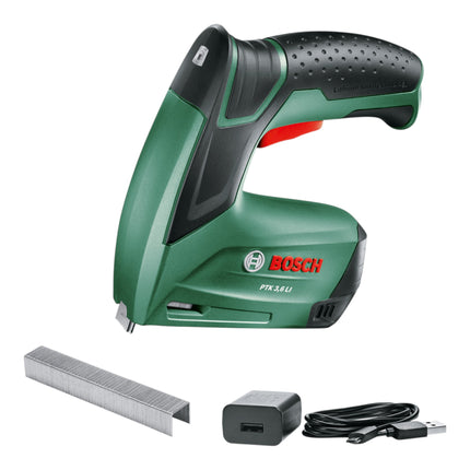 Bosch PTK 3 6 V Li Akku Tacker 3 6 V 4 10 mm Ladegeraet 0603968200  0 - toolbrothers