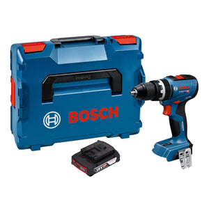 Bosch GSB 18V-65 Professional Akku Schlagbohrschrauber 18 V 65 Nm Brushless + 1x Akku 2,0 Ah + L-Boxx - ohne Ladegerät