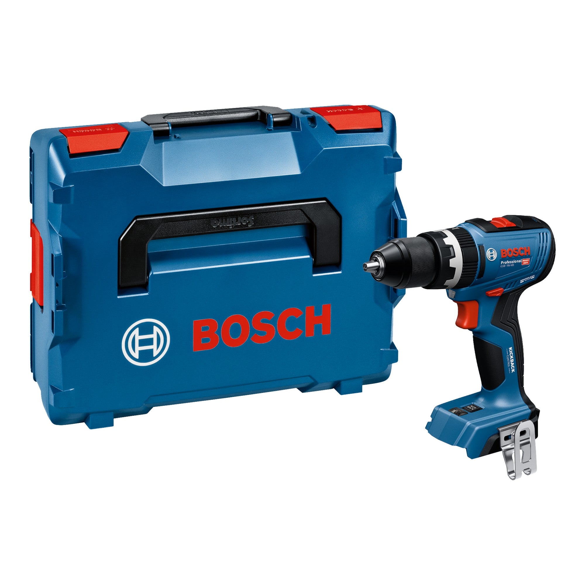 Bosch GSB 18V 65 Professional Akku Schlagbohrschrauber 18 V 65 Nm Brushless 2x Akku 2 0 Ah Ladegeraet L Boxx 1 - toolbrothers