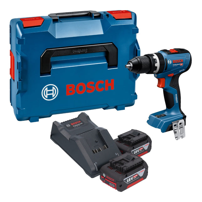 Bosch GSB 18V 65 Professional Akku Schlagbohrschrauber 18 V 65 Nm Brushless 2x Akku 4 0 Ah Ladegeraet L Boxx 0 - toolbrothers