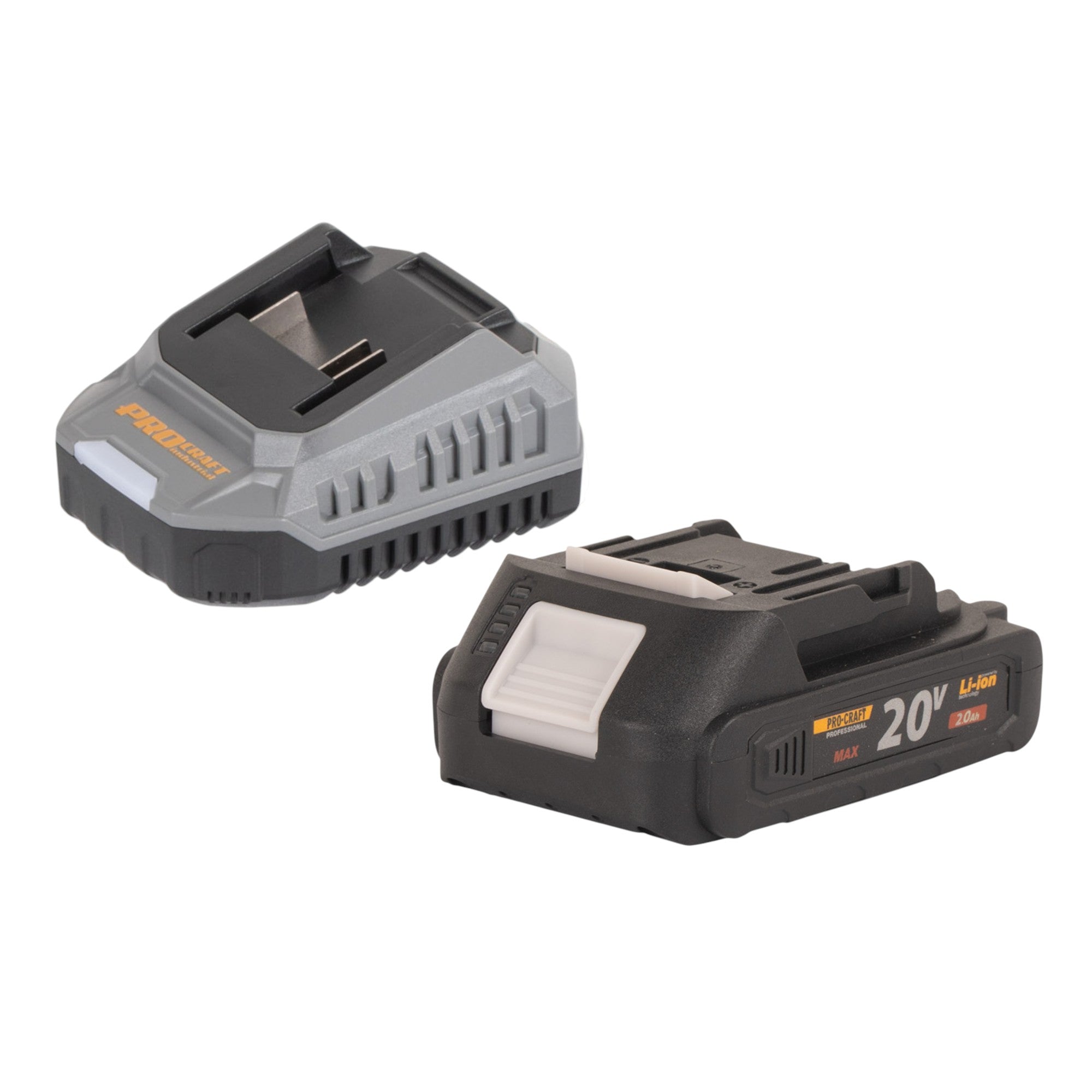 Procraft PWA18bb Akku Schlagschrauber 20 V 550 Nm 1 2 Brushless 1x Akku 2 0 Ah Ladegeraet 3 - toolbrothers