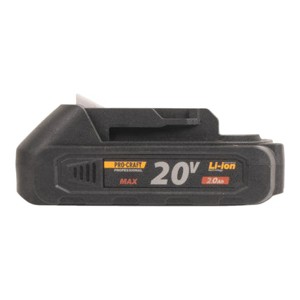 Procraft PHA30bb Akku Bohrhammer 20 V 2 8 J SDS plus Brushless 1x Akku 2 0 Ah ohne Ladegeraet 3 - toolbrothers