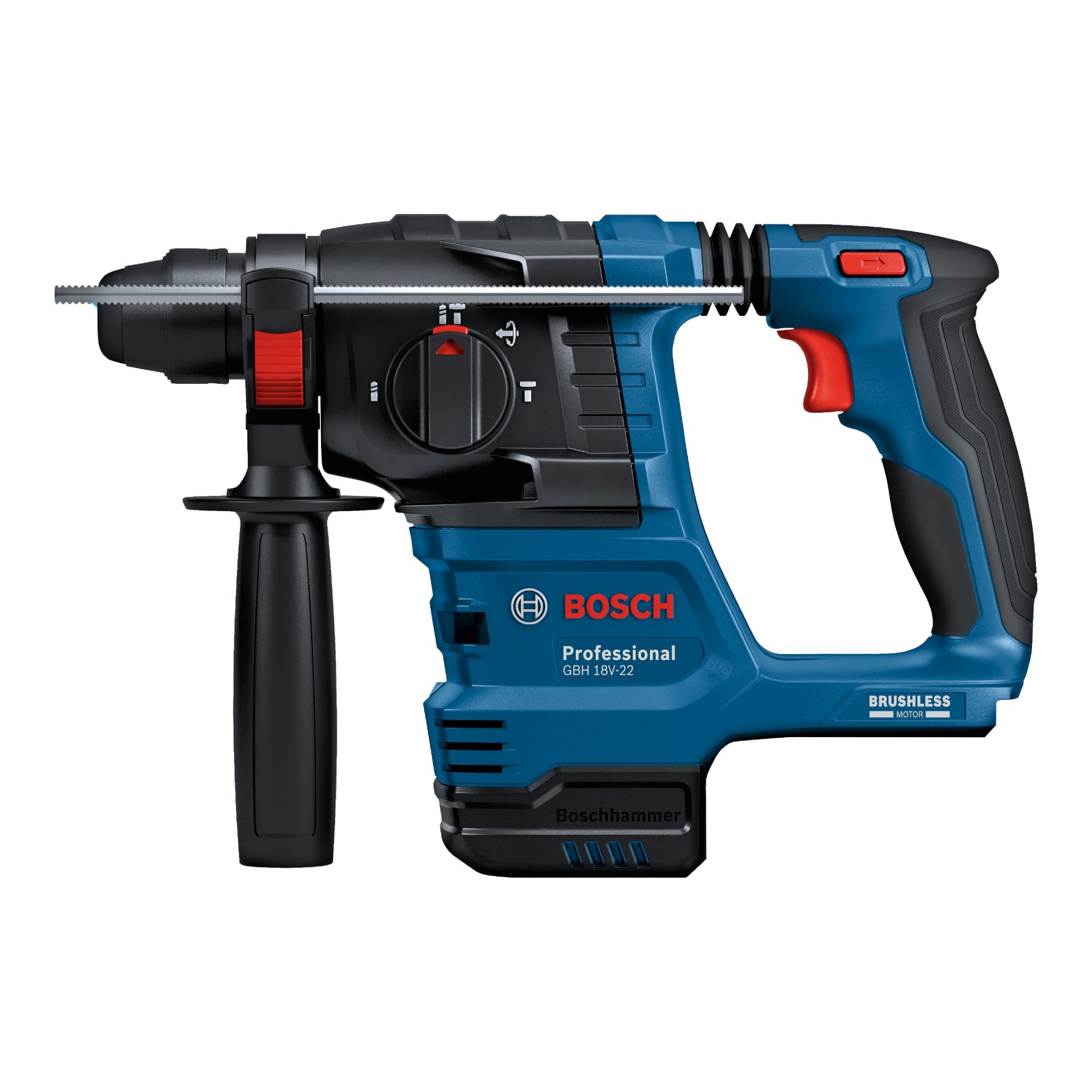 Bosch GBH 18V 22 Professional Akku Bohrhammer 18 V 1 9 J SDS Plus Brushless 1x ProCORE Akku 4 0 Ah L Boxx ohne Ladegeraet 1 - toolbrothers
