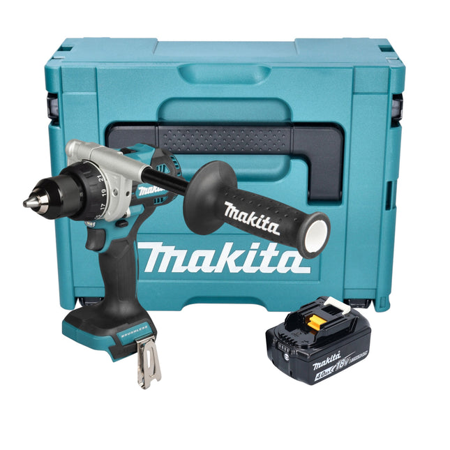 Makita DDF 492 M1J Akku Bohrschrauber 18 V 141 Nm Brushless 1x Akku 4 0 Ah Makpac ohne Ladegeraet 0 - toolbrothers