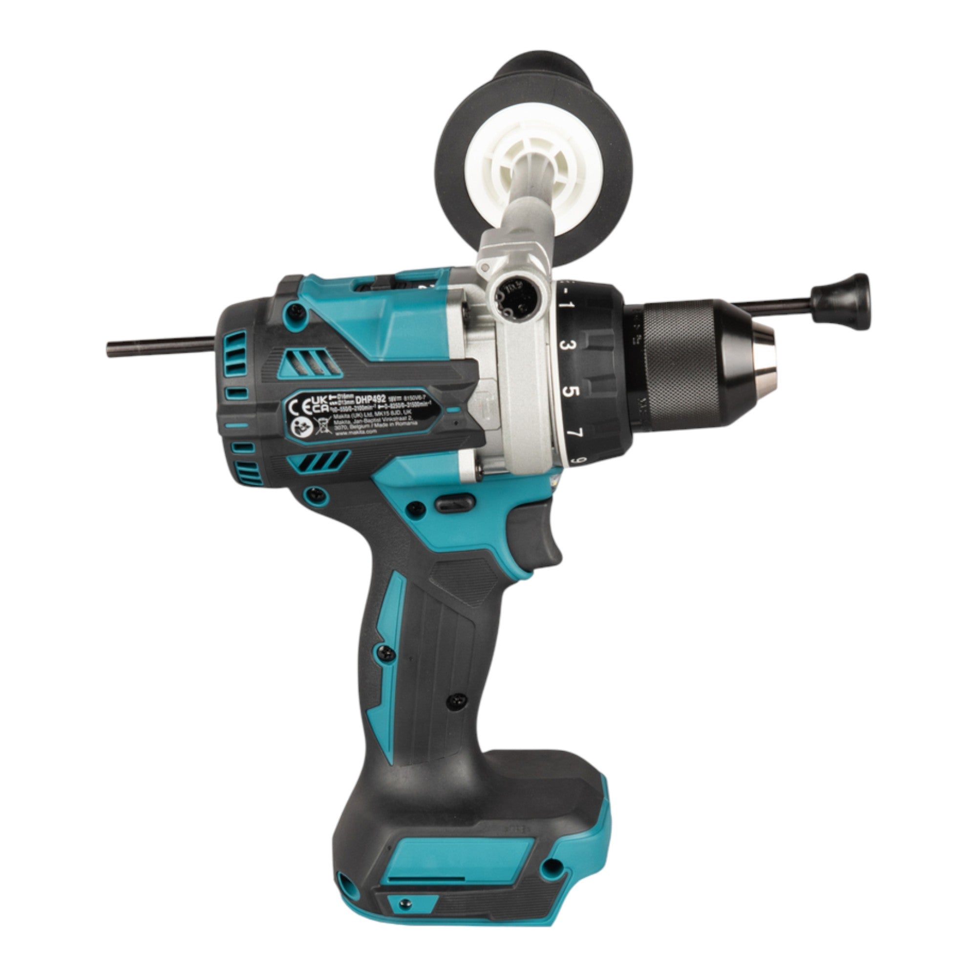 Makita DHP 492 RF1 Akku Schlagbohrschrauber 18 V 141 Nm Brushless 1x Akku 3 0 Ah Ladegeraet 4 - toolbrothers