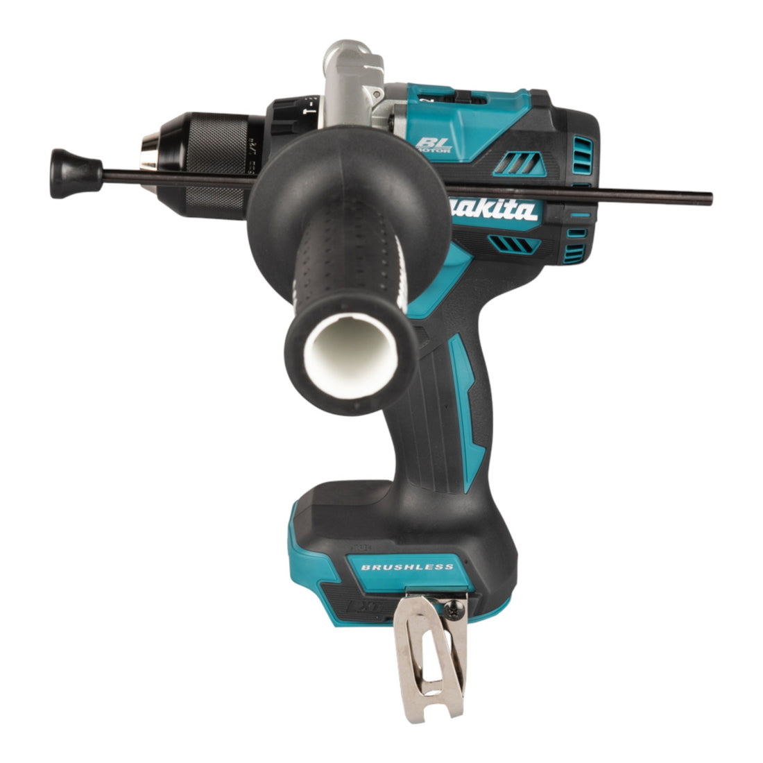 Makita DHP 492 RGJ Akku Schlagbohrschrauber 18 V 141 Nm Brushless + 2x Akku 6,0 Ah + Ladegerät + Makpac