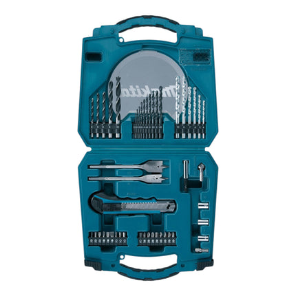 Makita D 42014 Bit und Bohrer Set 50 tlg Phillips Pozidriv Torx Hex Schlitz 0 - toolbrothers