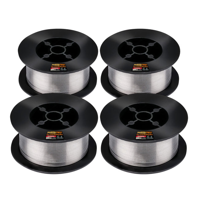 Procraft 4x FW81 Fuelldraht Schweissdraht FLUX 0 8 mm 1 0 kg 0 - toolbrothers