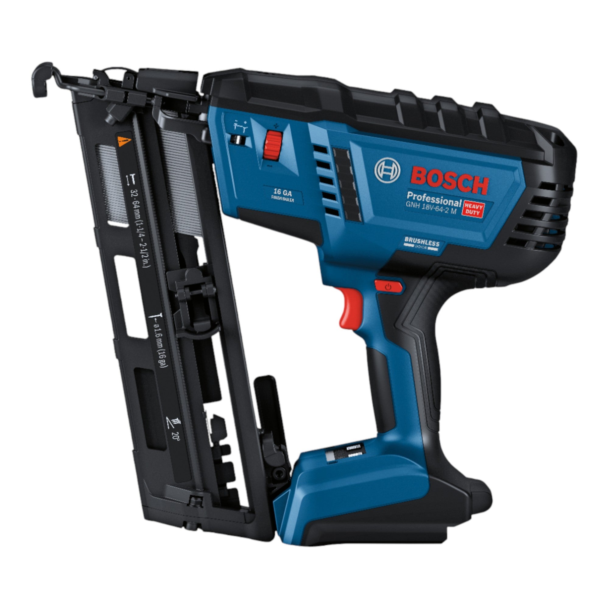 Bosch GNH 18V 64 2 M Professional Akku Holznagler 18 V 1 6 x 32 64 mm 1x Akku 4 0 Ah Ladegeraet 3 - toolbrothers