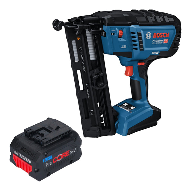 Bosch GNH 18V 64 2 M Professional Akku Holznagler 18 V 1 6 x 32 64 mm 1x ProCORE Akku 8 0 Ah ohne Ladegeraet 0 - toolbrothers