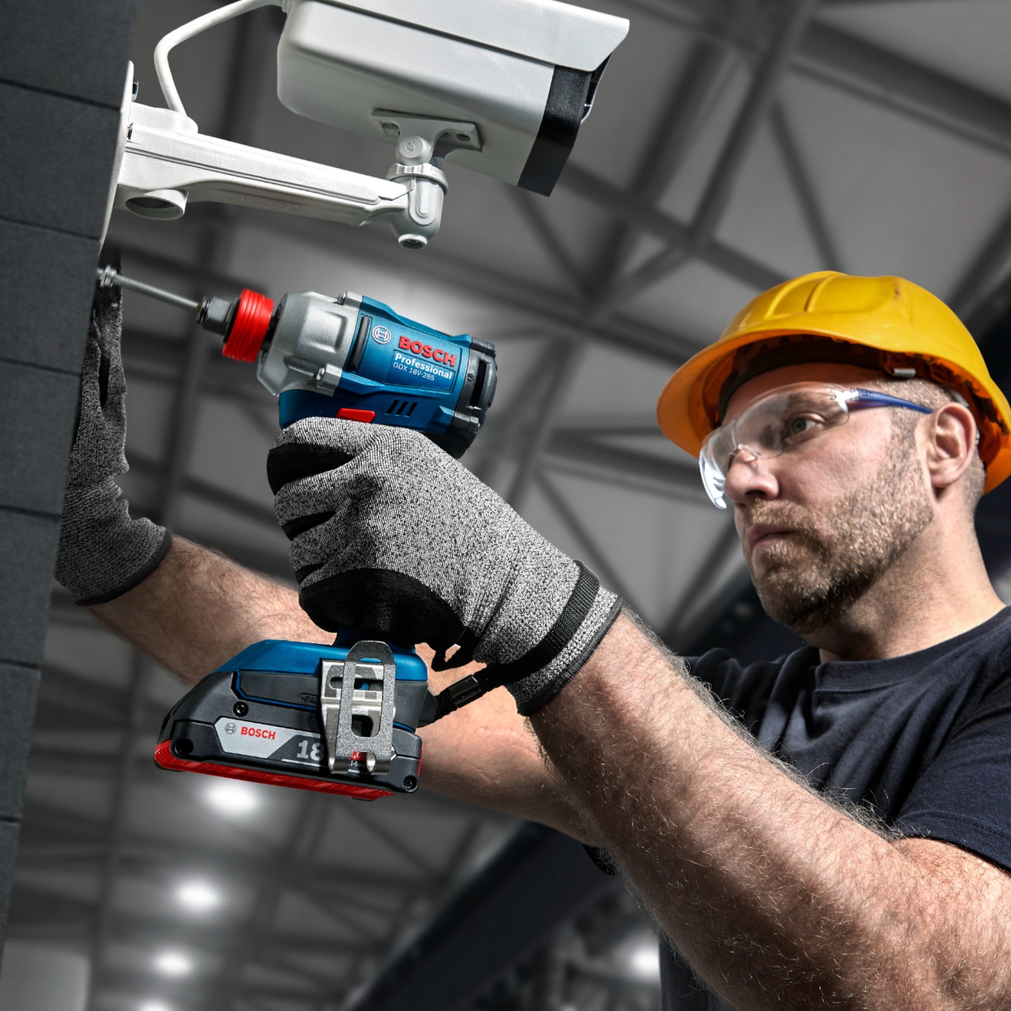 Bosch GDX 18V 285 Professional Akku Drehschlagschrauber 18 V 285 Nm 1 4 Brushless 2x Akku 5 0 Ah Ladegeraet 4 - toolbrothers