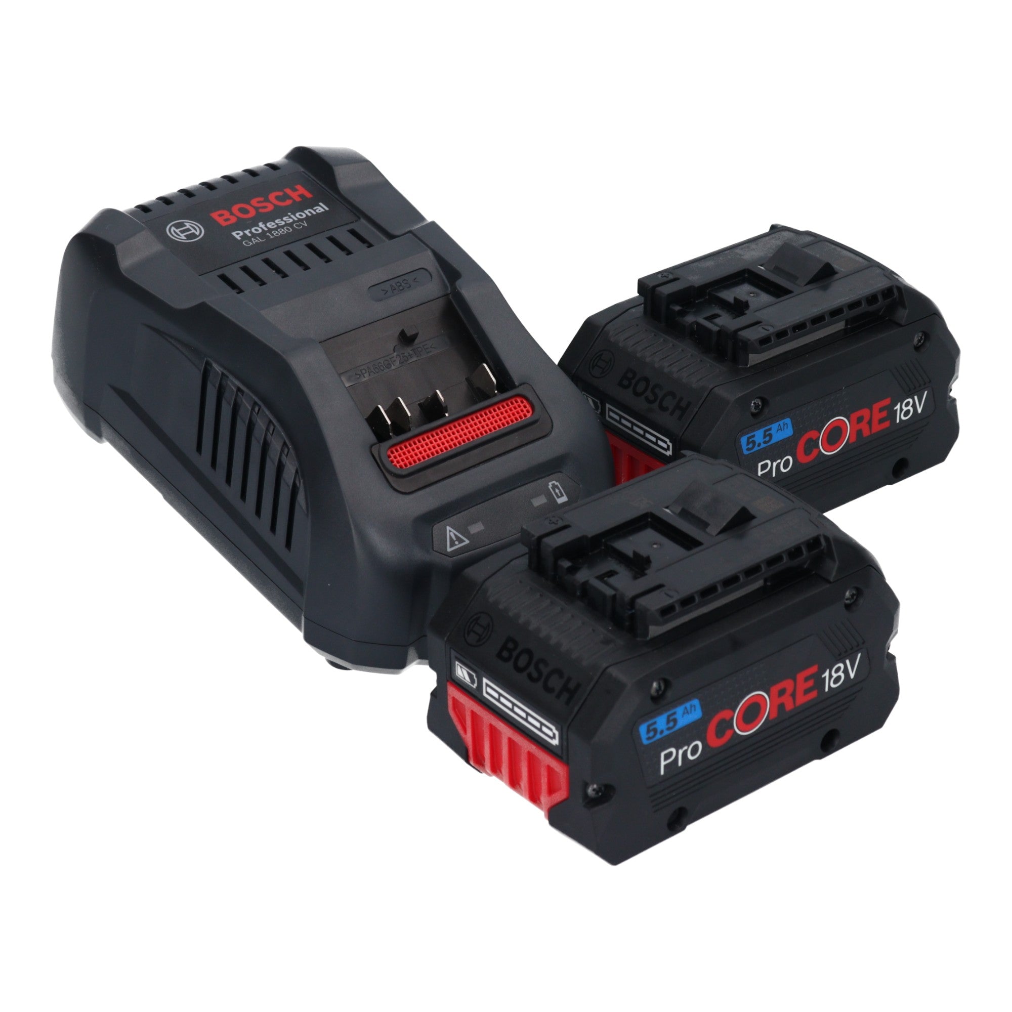 Bosch GDX 18V 285 Professional Akku Drehschlagschrauber 18 V 285 Nm 1 4 Brushless 2x ProCORE Akku 5 5 Ah Ladegeraet 2 - toolbrothers