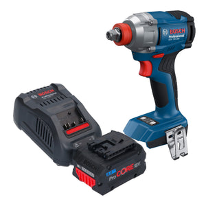 Bosch GDX 18V-285 Professional Akku Drehschlagschrauber 18 V 285 Nm 1/4'' Brushless + 1x ProCORE Akku 8,0 Ah + Ladegerät