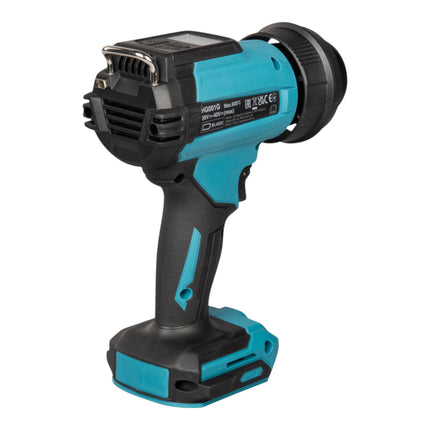 Makita HG 001 GZ01 Akku Heissluftgeblaese 40 V max 600 C Koffer ohne Akku ohne Ladegeraet 2 - toolbrothers