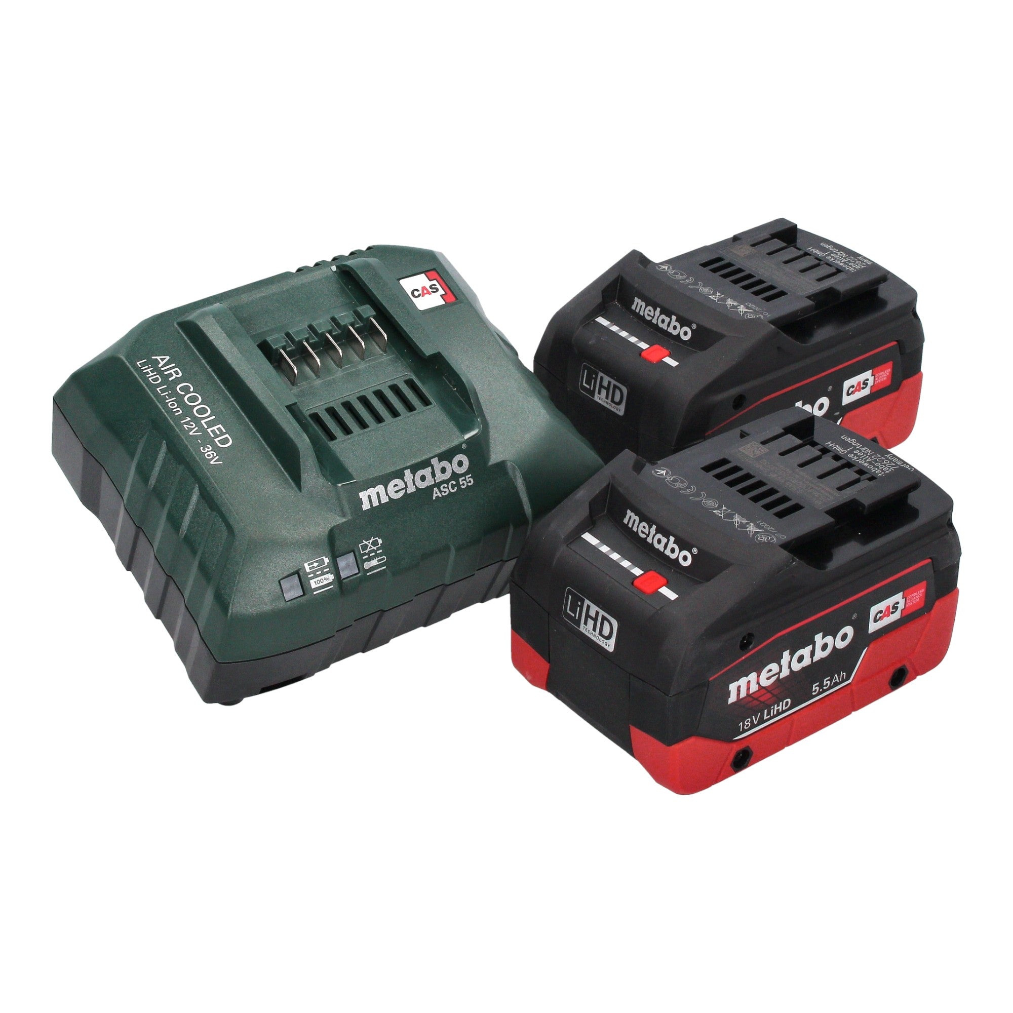 Metabo SSW 18 LTX 550 BL Akku Schlagschrauber 18 V 550 Nm Brushless 2x LiHD Akku 5 5 Ah Ladegeraet metaBOX 3 - toolbrothers