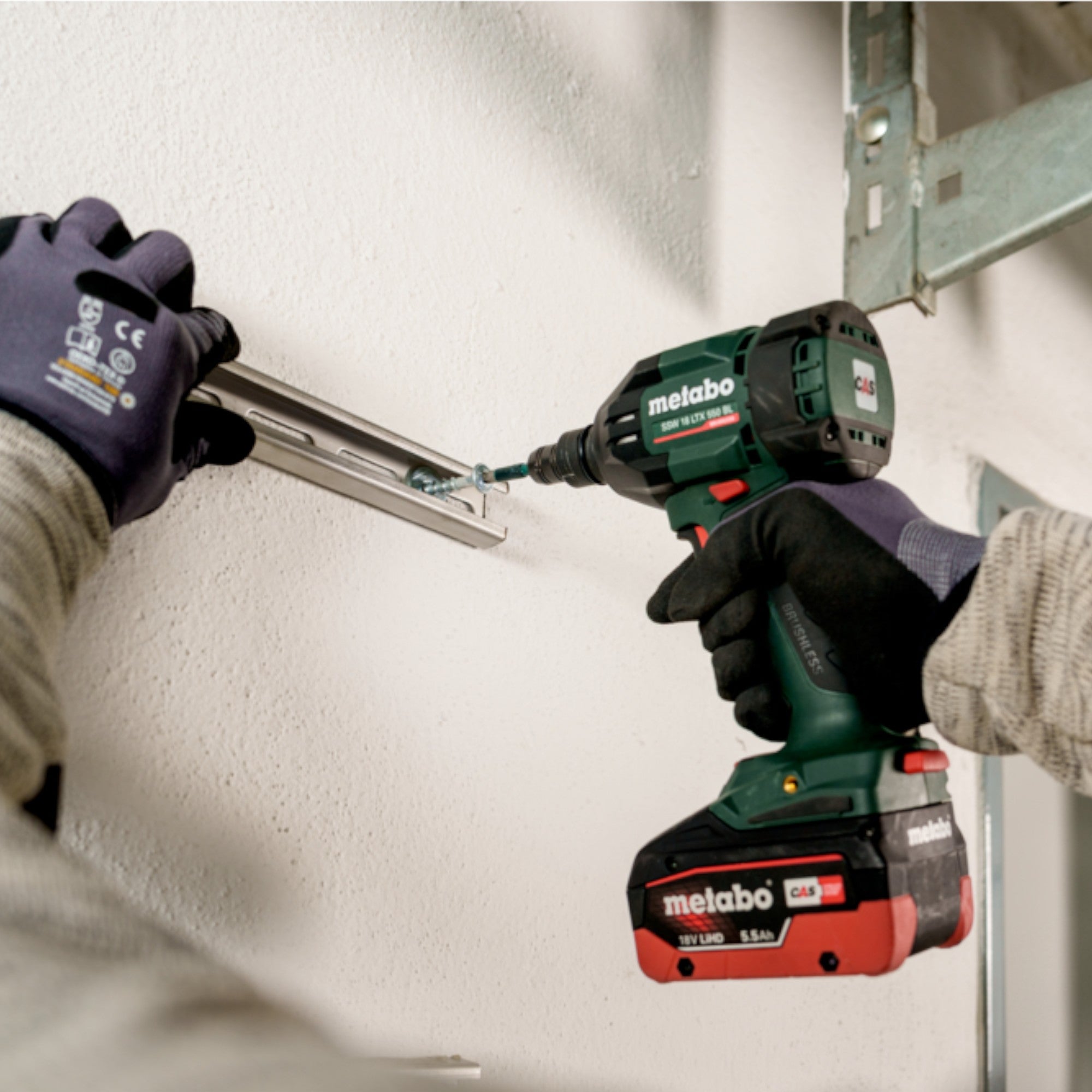 Metabo SSW 18 LTX 550 BL Akku Schlagschrauber 18 V 550 Nm Brushless 1x LiHD Akku 8 0 Ah metaBOX ohne Ladegeraet 4 - toolbrothers