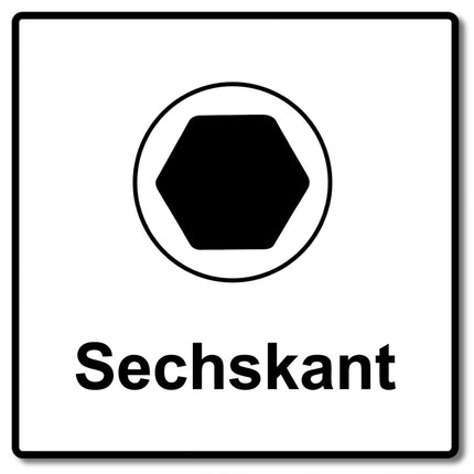 HECO MULTI-MONTI-plus SS Betonschraube 10 x 100 mm 75 Stk. SW 13 Sechskantkopf verzinkt A2K ( 3x 48453 ) - Toolbrothers