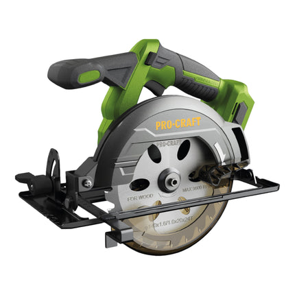 Procraft PCA32 BB Akku Handkreissaege 20 V 165 mm Brushless 1x Akku 2 0 Ah Ladegeraet 3 - toolbrothers