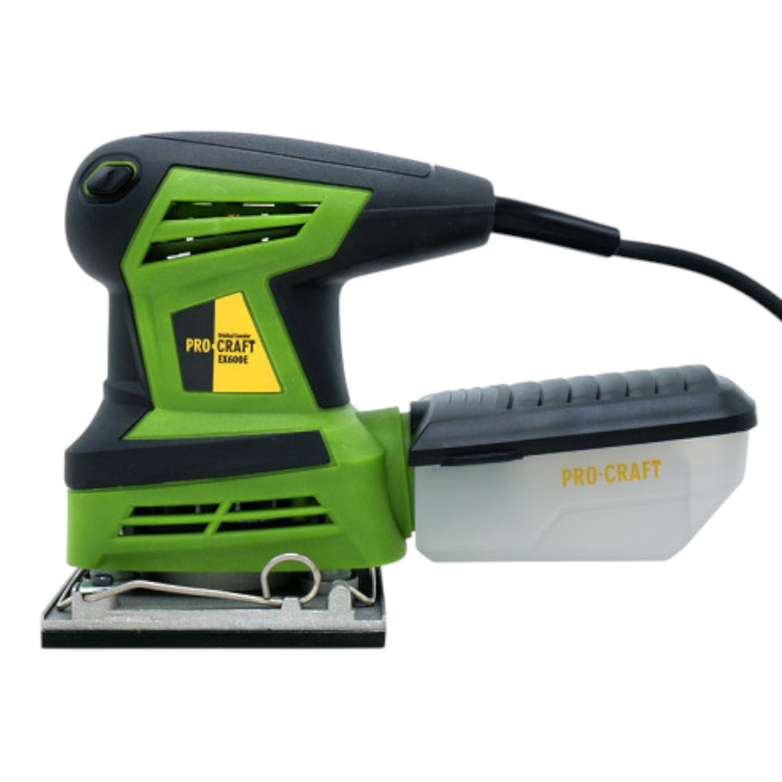 Procraft EX600E Schwingschleifer 260 Watt 100 x 110 mm