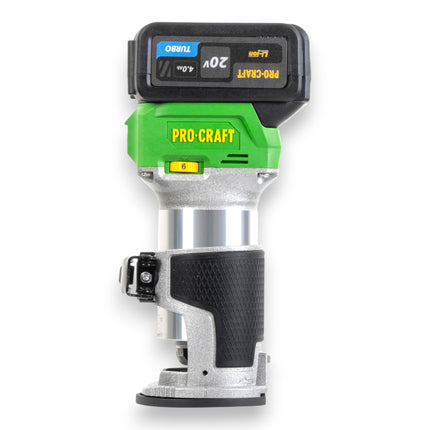 Procraft POB24 1B F Akku Multifunktionsfraese 20 V 6 8 mm Brushless 1x Akku 4 0 Ah Ladegeraet 3 in 1 Zubehoer Tasche 1 - toolbrothers