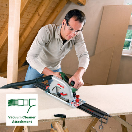 Bosch PKS 66 A Handkreissaege 1600 Watt 190 mm 0603502002 Saegeblatt Paralellanschlag CleanSystem Box 4 - toolbrothers