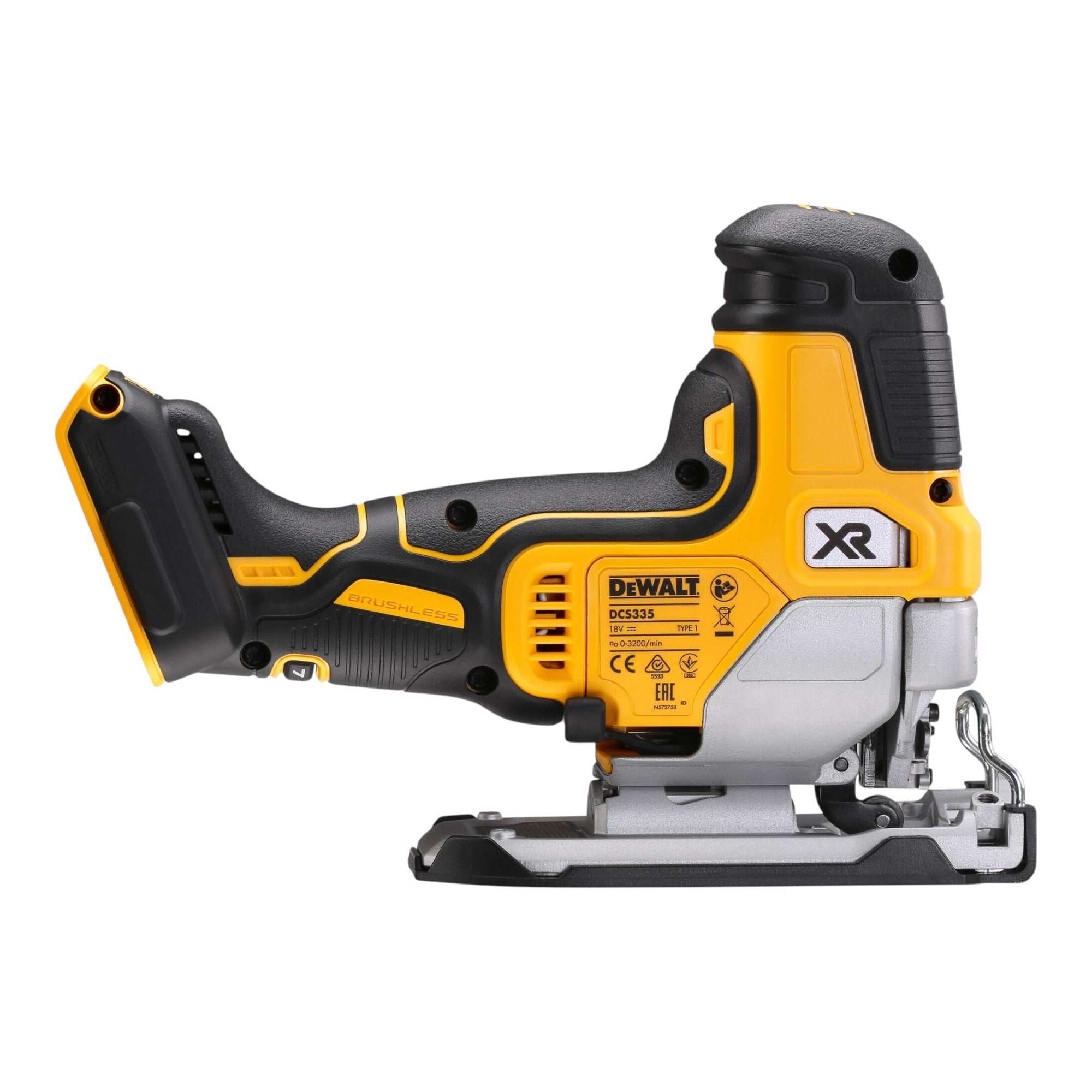 DeWalt DCS 335 N Akku Stichsaege 18 V 135 mm Brushless 1x Powerstack Akku 5 0 Ah ohne Ladegeraet 4 - toolbrothers