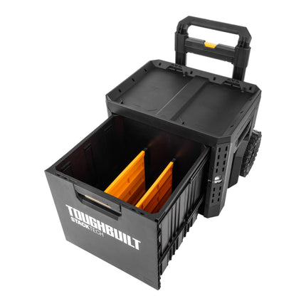 Toughbuilt STACKTECK rollbare Werkzeug Box abschliessbar mit 1 Schublade TB B1 D R91  1 - toolbrothers