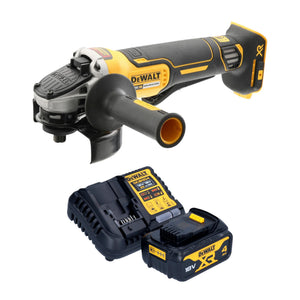 DeWalt DCG 406 M1 Akku Winkelschleifer 18 V 125 mm Brushless + 1x Akku 4,0 Ah + Ladegerät