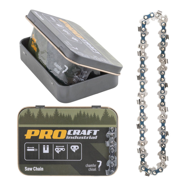 Procraft Industrial P 1 4 46 Saegekette 8 203 mm 1 4 1 1 mm 46 TG in Metallbox fuer Kettensaege  0 - toolbrothers