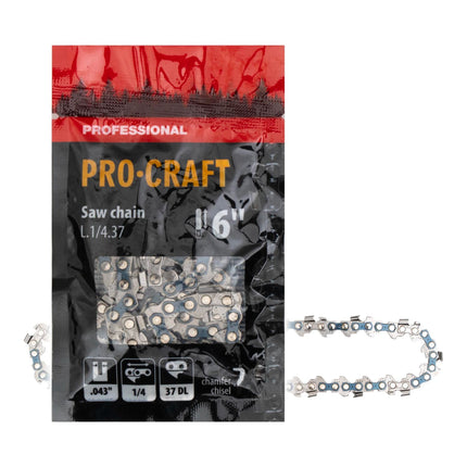 Procraft L 1 4 37 Saegekette 6 150 mm 1 4 1 1 mm 37 TG fuer Kettensaege  0 - toolbrothers