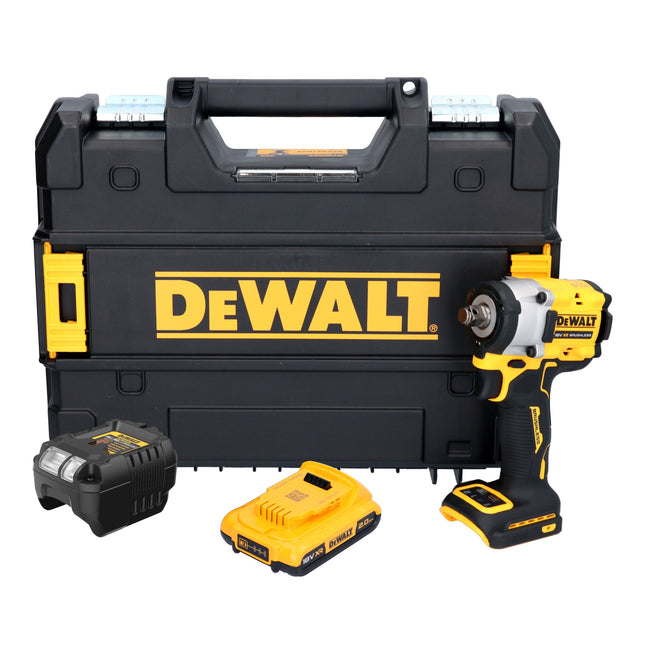 DeWalt DCF 921 D1T Akku Schlagschrauber 18 V 400 Nm 1 2 Brushless 1x Akku 2 0 Ah Ladegeraet TSTAK 0 - toolbrothers