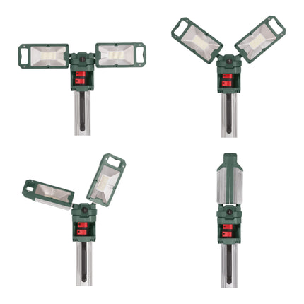 Metabo BSA 18 LED 5000 DUO S Akku Baustrahler 18 V 5000 lm Solo 601507850 ohne Akku ohne Ladegeraet 1 - toolbrothers