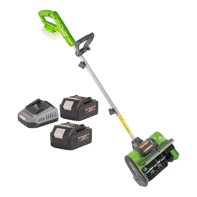 Procraft PSB20bb Akku Schneefraese 20 V 300 mm 2x Akku 4 0 Ah Ladegeraet 0 - toolbrothers