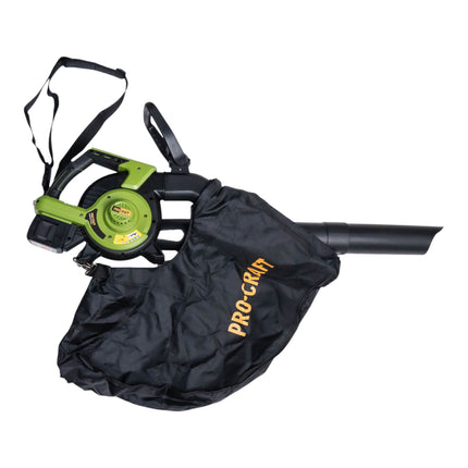 Procraft VB20 Akku Laubblaeser und Laubsauger 40 V 2x 20 V Brushless 2x Akku 8 0 Ah Doppelladegeraet 2 - toolbrothers