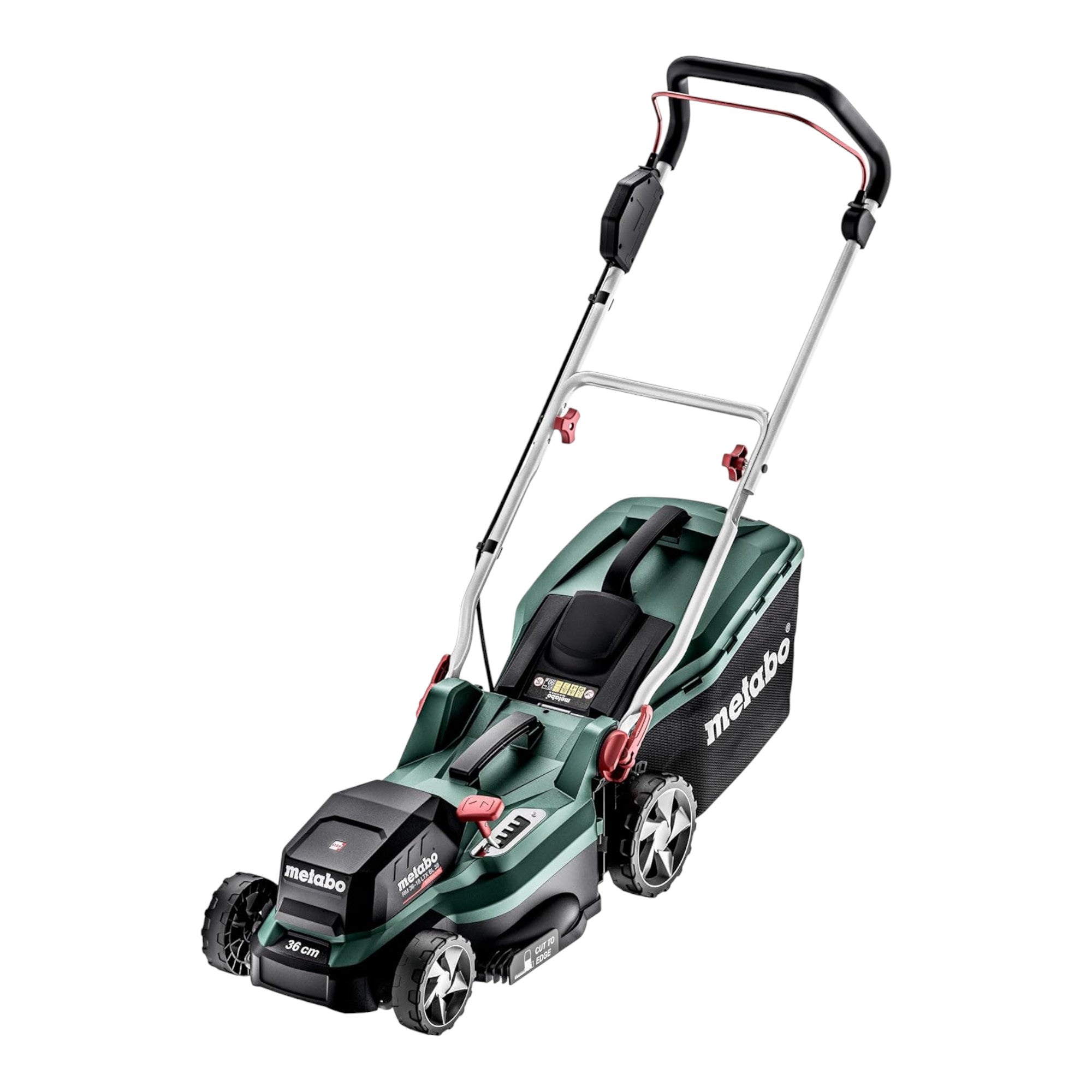 Metabo RM 36 18 LTX BL 36 Akku Rasenmaeher 36 V 2x 18 V 36 cm 601716650 Brushless 2x Akku 5 2 Ah 2x Ladegeraet 1 - toolbrothers