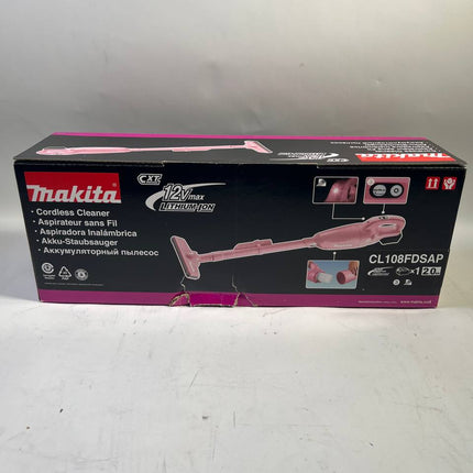 Makita CL 108 FDZP Akku Staubsauger 12 V max 0 6 L pink Solo ohne Akku ohne Ladegeraet OVP Beschaedigt 0 - toolbrothers
