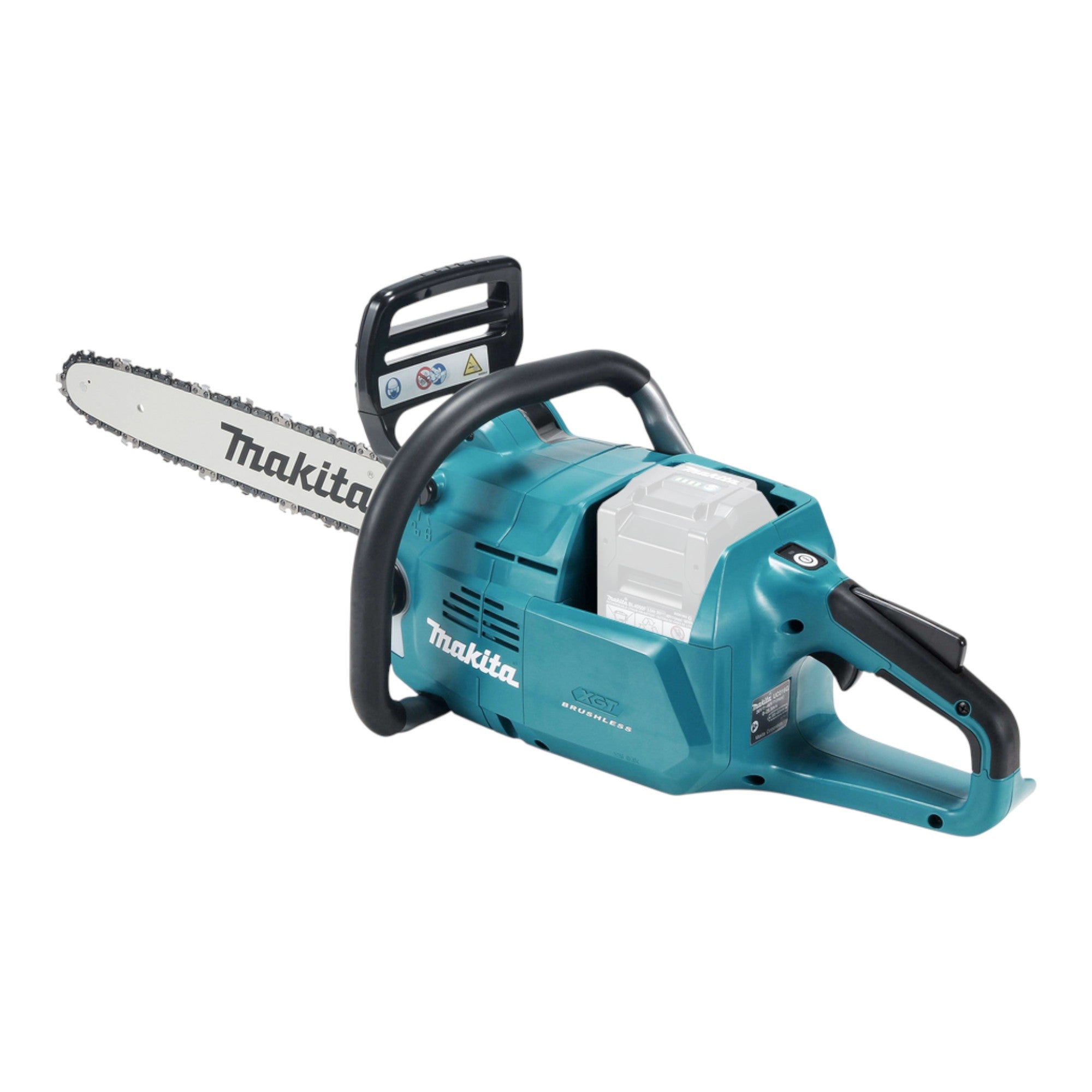 Makita UC 016 GT201 Akku Kettensaege 40 V max 40 cm Brushless 2x Akku 5 0 Ah Ladegeraet 2 - toolbrothers