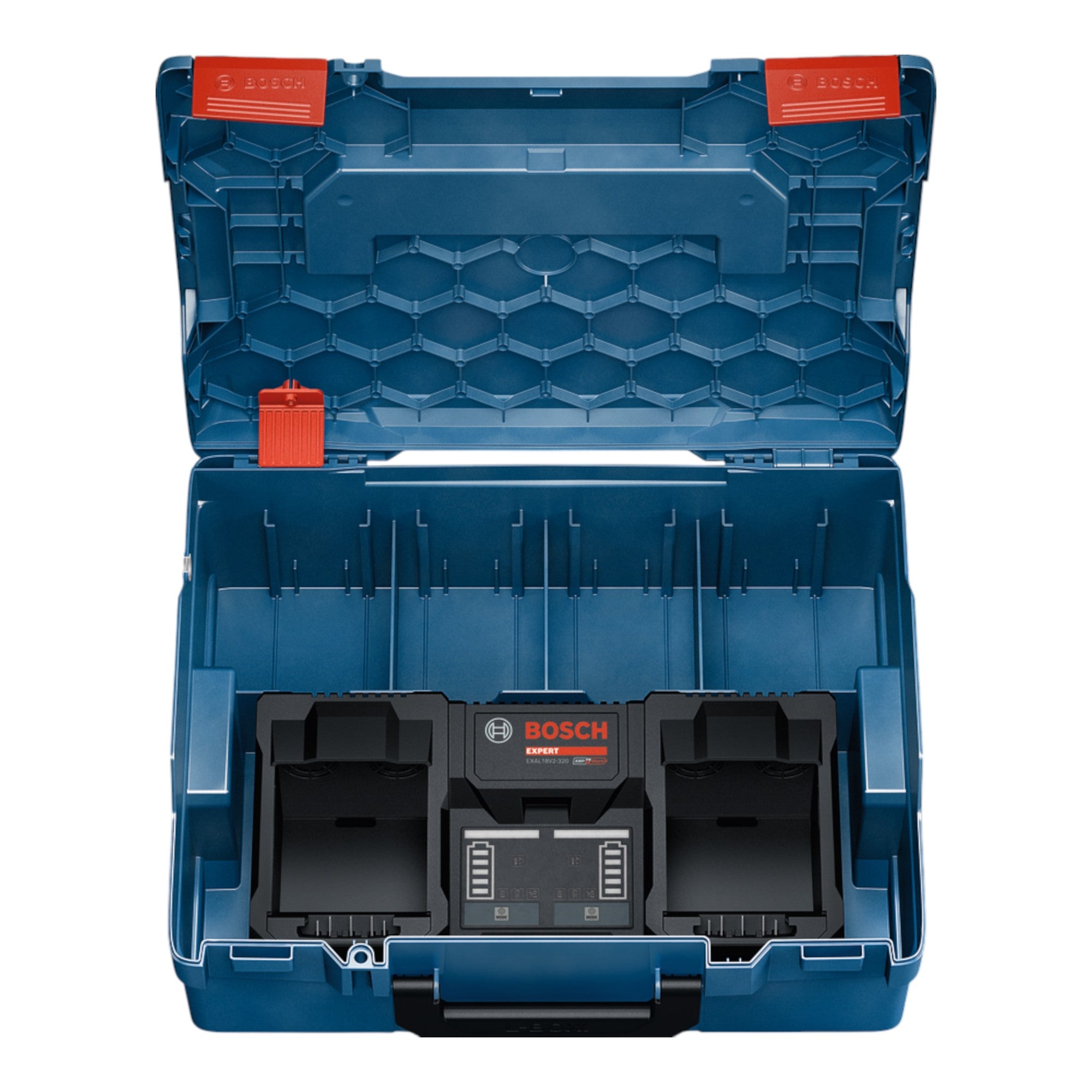 Bosch EXPERT 4x EXBA18V 40 EXAL18V2 320 Starter Set 18 V 4x Akku 4 0 Ah Ladegeraet 16 A L Boxx 3 - toolbrothers