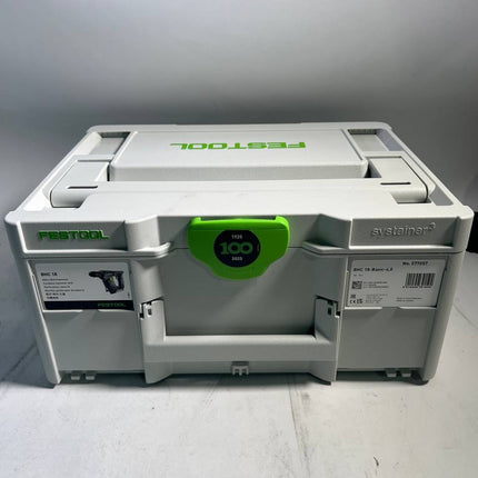 Festool BHC 18 Basic Akku Bohrhammer 18 V 1 8 J SDS Plus Brushless 577600 Systainer ohne Akku ohne Ladegeraet Nachfolger von 576511 Leicht Gebraucht 3 - toolbrothers