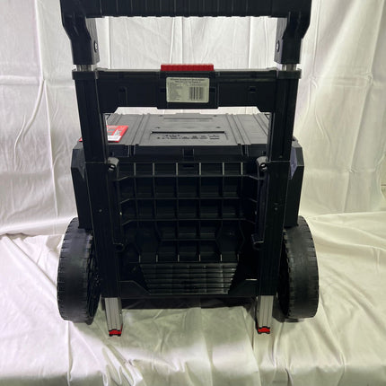 Qbrick System PRO Cart 2 0 Plus Drawer 3 mobile Box auf Raedern 520 x 415 x 660 mm 12 l 2x 4 5 l abnehmbarer Doppelteleskopgriff Beschaedigt 2 - toolbrothers