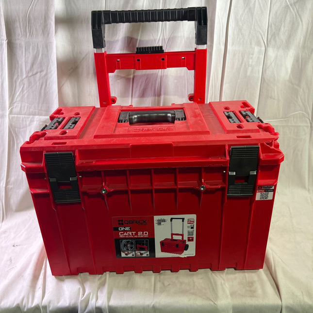 Qbrick System ONE Cart 2 0 RED ULTRA HD Custom stapelbar 641 x 485 x 660 mm 52 l IP66 Beschaedigt 0 - toolbrothers
