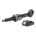 Procraft Industrial DG20A BB Akku Geradschleifer 20 V 6 mm Brushless 1x Akku 2 0 Ah ohne Ladegeraet 0 - toolbrothers