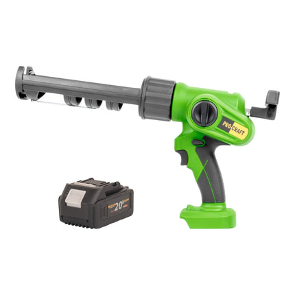 Procraft PC20bb Akku Kartuschenpistole 20 V 2000 N 280 310 ml 1x Akku 4 0 Ah ohne Ladegeraet 0 - toolbrothers