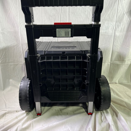 Qbrick System PRO Cart 2 0 Plus Drawer 2 mobile Box auf Raedern 520 x 415 x 660 mm 9 5 l 12 l abnehmbarer Doppelteleskopgriff Beschaedigt 2 - toolbrothers