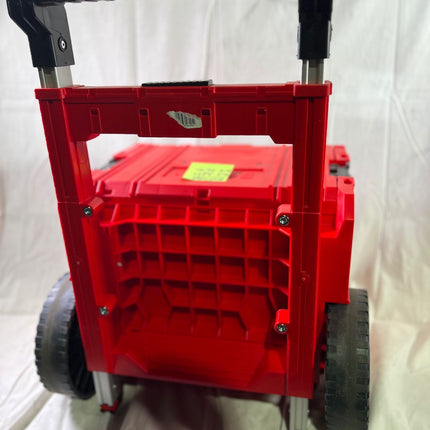 Qbrick System PRO Cart 2 0 Plus Drawer 2 Red Ultra HD Custom mobile Box auf Raedern 520 x 415 x 660 mm 9 5 l 12 l abnehmbarer Doppelteleskopgriff Beschaedigt 2 - toolbrothers