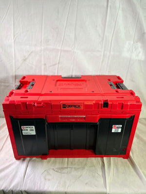 Qbrick System ONE Drawer 1 Toolbox 2.0 Red Ultra HD Custom Werkzeugbox 587 x 380 x 340 mm 32,5 L mit einer Schublade - Beschädigt