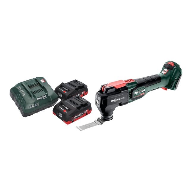 Metabo MT 18 LTX BL QSL Akku Multitool 18 V Brushless Starlock Plus 2x LiHD Akku 4 0 Ah Ladegeraet 0 - toolbrothers