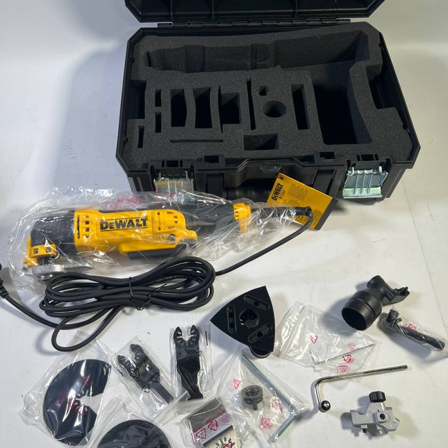 DeWalt DWE 315 KT Oszillierendes Multifunktionswerkzeug 300 Watt Zubehoer TSTAK Unvollstaendig 0 - toolbrothers