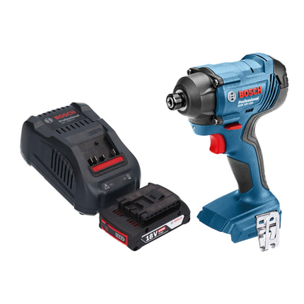 Bosch GDR 18V-160 Avvitatore a impulsi professionale a batteria 18 V 160 Nm 1/4" + 1x batteria ricaricabile 2,0 Ah + caricabatterie