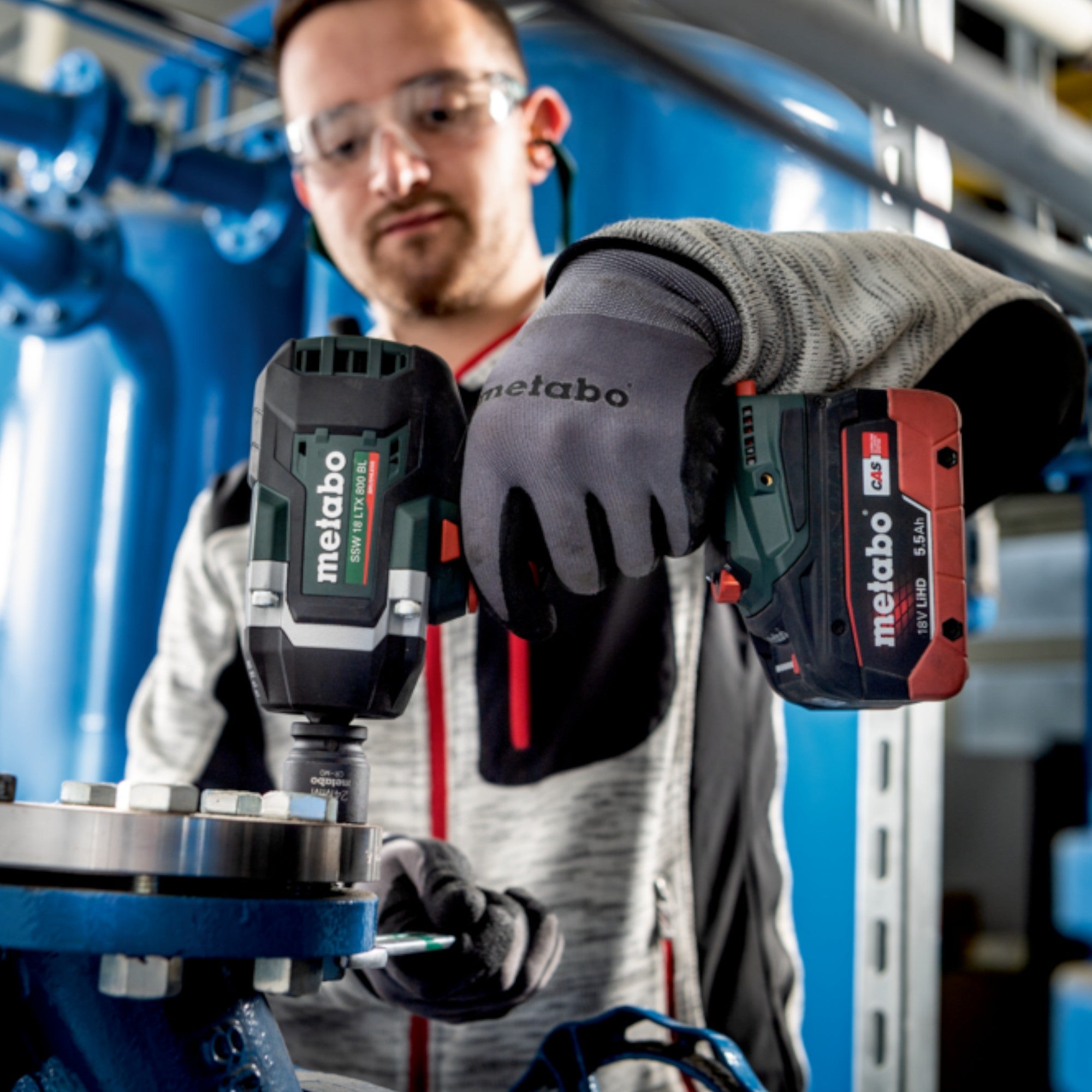 Metabo SSW 18 LTX 800 BL Akku Schlagschrauber 18 V 800 Nm 1 2 Brushless 1x LiHD Akku 4 0 Ah ohne Ladegeraet 3 - toolbrothers